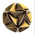 Vladimir Bulatov Sulpture Dodecahedron II
