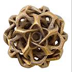 Vladimir Bulatov Sculpture Dodecahedron VII