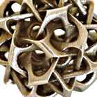 Vladimir Bulatov Sculpture Dodecahedron VII