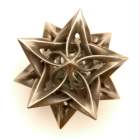 Vladimir Bulatov Sculpture Dodecahedron IX