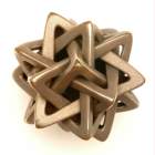 Vladimir Bulatov Sculpture Five Tetrahedra
