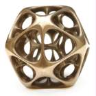 Vladimir Bulatov Sculpture Icosahedron IV 