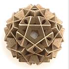 Vladimir Bulatov Sculpture Icosahedron V 